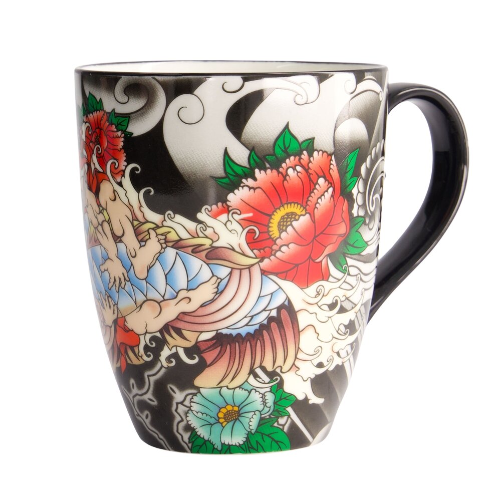 Yakuza Carp kop, mønstret - 380 ml